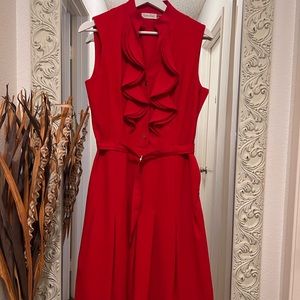Calvin Klein Red Elegant dress